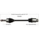 Purchase Top-Quality New CV Shaft by WORLDPARTS - 189400 pa3