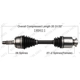 Purchase Top-Quality New CV Shaft by WORLDPARTS - 189411 pa1