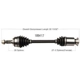 Purchase Top-Quality New CV Shaft by WORLDPARTS - 189417 pa1