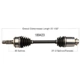 Purchase Top-Quality New CV Shaft by WORLDPARTS - 189423 pa1