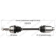 Purchase Top-Quality New CV Shaft by WORLDPARTS - 189429 pa1
