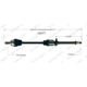 Purchase Top-Quality Arbre CV neuf par WORLDPARTS - 189477 pa1