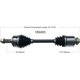 Purchase Top-Quality New CV Shaft by WORLDPARTS - 189493 pa1