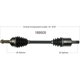 Purchase Top-Quality New CV Shaft by WORLDPARTS - 189505 pa2