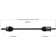 Purchase Top-Quality New CV Shaft by WORLDPARTS - 189511 pa2