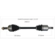 Purchase Top-Quality New CV Shaft by WORLDPARTS - 189522 pa3