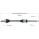 Purchase Top-Quality New CV Shaft by WORLDPARTS - 189543 pa1