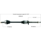 Purchase Top-Quality New CV Shaft by WORLDPARTS - 189543 pa2