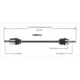 Purchase Top-Quality New CV Shaft by WORLDPARTS - 199012 pa4