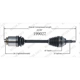Purchase Top-Quality New CV Shaft by WORLDPARTS - 199027 pa1