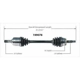 Purchase Top-Quality New CV Shaft by WORLDPARTS - 199078 pa1