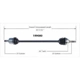 Purchase Top-Quality New CV Shaft by WORLDPARTS - 199080 pa1