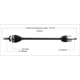 Purchase Top-Quality New CV Shaft by WORLDPARTS - 199093 pa1