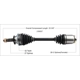 Purchase Top-Quality New CV Shaft by WORLDPARTS - 199097 pa1