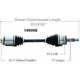 Purchase Top-Quality New CV Shaft by WORLDPARTS - 199098 pa1