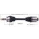 Purchase Top-Quality Arbre CV neuf par WORLDPARTS - 199213 pa2