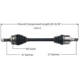 Purchase Top-Quality New CV Shaft by WORLDPARTS - 199214 pa2