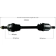 Purchase Top-Quality New CV Shaft by WORLDPARTS - 199222 pa1
