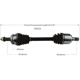 Purchase Top-Quality New CV Shaft by WORLDPARTS - 199222 pa2