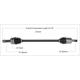 Purchase Top-Quality New CV Shaft by WORLDPARTS - 199298 pa1