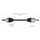 Purchase Top-Quality New CV Shaft by WORLDPARTS - 199306 pa3