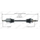 Purchase Top-Quality New CV Shaft by WORLDPARTS - 219025 pa1