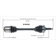 Purchase Top-Quality Arbre CV neuf par WORLDPARTS - 219028 pa4