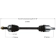 Purchase Top-Quality New CV Shaft by WORLDPARTS - 219083 pa2