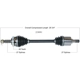 Purchase Top-Quality New CV Shaft by WORLDPARTS - 219091 pa1