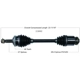 Purchase Top-Quality New CV Shaft by WORLDPARTS - 219092 pa1