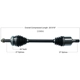 Purchase Top-Quality New CV Shaft by WORLDPARTS - 219094 pa1
