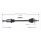 Purchase Top-Quality New CV Shaft by WORLDPARTS - 229010 pa1
