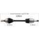 Purchase Top-Quality New CV Shaft by WORLDPARTS - 229022 pa1