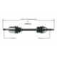 Purchase Top-Quality New CV Shaft by WORLDPARTS - 239012 pa1