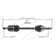 Purchase Top-Quality New CV Shaft by WORLDPARTS - 239014 pa1