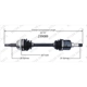 Purchase Top-Quality New CV Shaft by WORLDPARTS - 239089 pa1