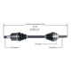 Purchase Top-Quality New CV Shaft by WORLDPARTS - 239113 pa3