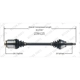 Purchase Top-Quality New CV Shaft by WORLDPARTS - 239125 pa1