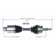 Purchase Top-Quality New CV Shaft by WORLDPARTS - 239136 pa1