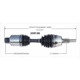 Purchase Top-Quality New CV Shaft by WORLDPARTS - 239138 pa1