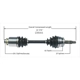 Purchase Top-Quality New CV Shaft by WORLDPARTS - 239164 pa2