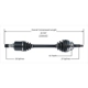Purchase Top-Quality New CV Shaft by WORLDPARTS - 239165 pa1