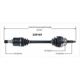 Purchase Top-Quality New CV Shaft by WORLDPARTS - 239165 pa4