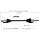 Purchase Top-Quality New CV Shaft by WORLDPARTS - 239166 pa1