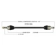 Purchase Top-Quality New CV Shaft by WORLDPARTS - 239186 pa1