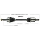Purchase Top-Quality New CV Shaft by WORLDPARTS - 239193 pa3
