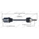 Purchase Top-Quality New CV Shaft by WORLDPARTS - 249051 pa1