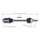 Purchase Top-Quality New CV Shaft by WORLDPARTS - 249051 pa2