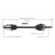 Purchase Top-Quality New CV Shaft by WORLDPARTS - 249053 pa1