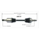 Purchase Top-Quality New CV Shaft by WORLDPARTS - 249137 pa1
